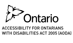 logo for Accessibility for Ontarians with Disabilities Act