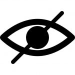 Blind symbol