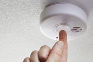 Test smoke alarms