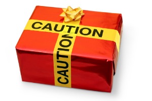 Christmas caution