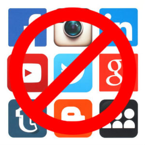 No social media